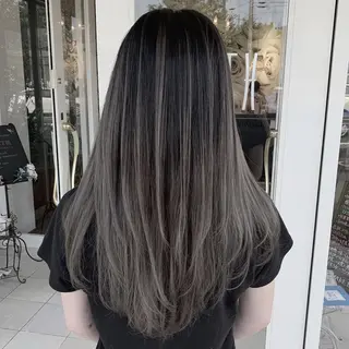 ロング カラー EARTH石巻店 尾形 裕のヘアスタイル