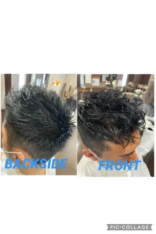 メンズ 長屋 裕也のヘアスタイル