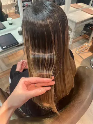 ロング はるか /透明感カラーのヘアスタイル