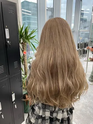 ロング カラー ヘアアレンジ メンズ キッズ ネイル マツエク・マツパ アイブロウ メンズヘアのカリスマ 北地　空のヘアスタイル