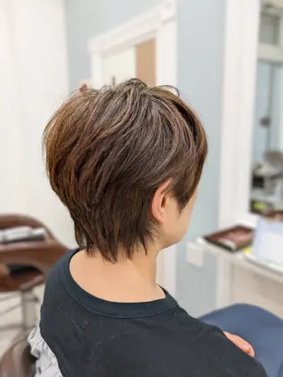 ショート 保谷 かおりのヘアスタイル