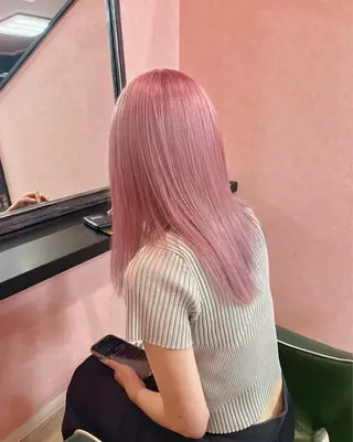 セミロング カラー 🫧富田 苑実🫧のヘアスタイル