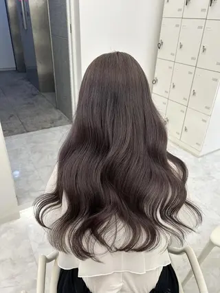 カラー ❤︎横浜❤︎うる艶 透明感カラー❤︎のヘアスタイル