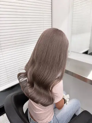 ロング カラー ヘアアレンジ 透明感カラー🎀艶髪 Anju/渋谷🎀のヘアスタイル