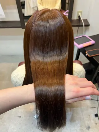 カラー 立道 樹奈のヘアスタイル