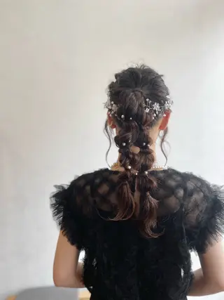ロング 秋谷 伸江のヘアスタイル