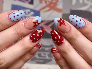 ネイル lucky nail 歌舞伎町のネイルデザイン