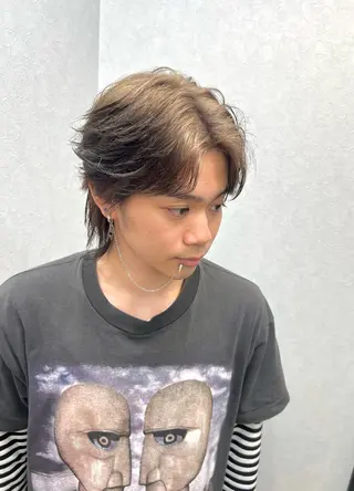 カラー メンズ 池本 勇大のヘアスタイル