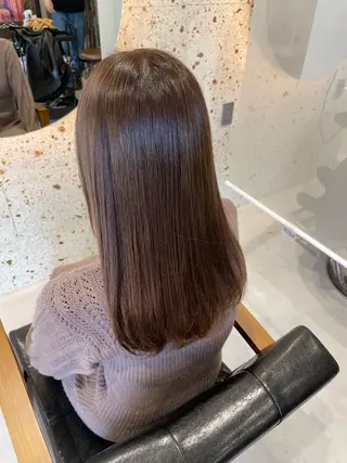 カラー 大人のボブパーマ ˗ˋˏairiˎˊ˗のヘアスタイル