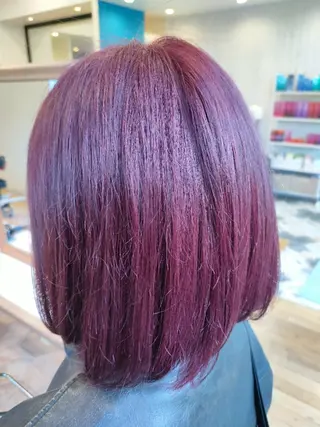 カラー 🍎オオバ アカリ🍎のヘアスタイル
