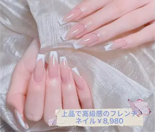 ネイル ラベンダー💖日暮里 ルル💖ネイルのネイルデザイン