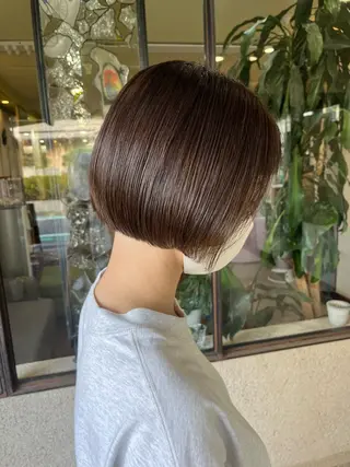 ショート カラー 大人可愛い:: Rioのヘアスタイル