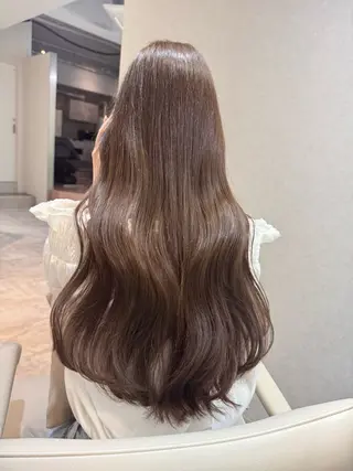 ロング カラー 艶カラー🎀Cara アシスタントwakoのヘアスタイル