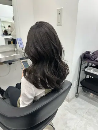 セミロング 🤍ベージュ×艶髪 🤍Ryuta🤍のヘアスタイル