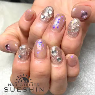 ミディアム ネイル S ueshinのネイルデザイン