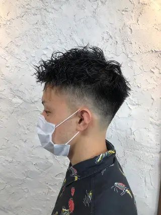 パーマ メンズ 【good!】代表 あくつのヘアスタイル