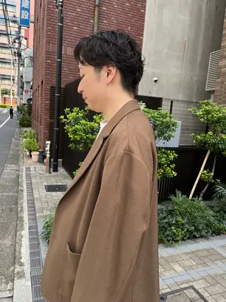 パーマ メンズ eri kinjoのヘアスタイル