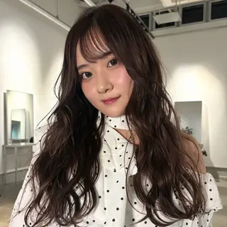 カラー mihana 🎀のヘアスタイル