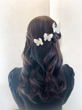 ヘアアレンジ hair make もりした ゆうのヘアスタイル