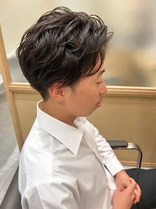 ショート メンズ 久木原 ゆりのヘアスタイル
