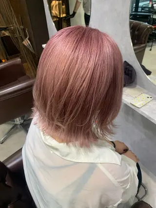 ミディアム 池袋/カラー特化🎨 ロング料金なし🩵のヘアスタイル