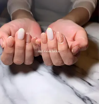 ネイル ネイルルームリッカ 𝐦𝐚𝐲𝐮のネイルデザイン
