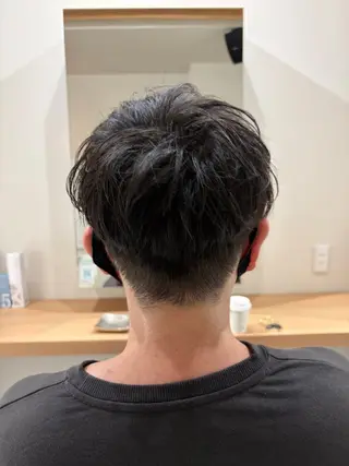 メンズ メンズカット attraitななかのヘアスタイル