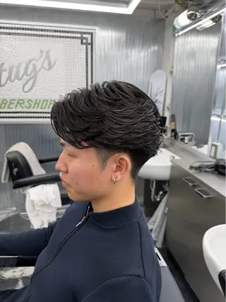 メンズ 菅 桜介のヘアスタイル