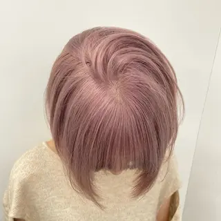 ショート カラー 顔まわり🥨レイヤー /透明感/水口舞奈のヘアスタイル