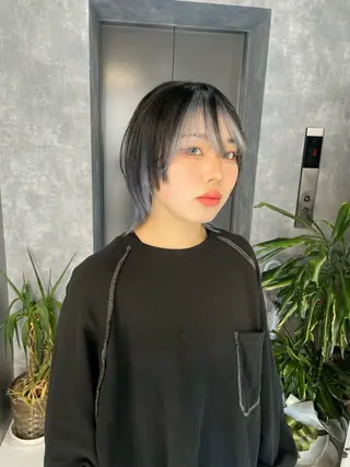 ショート 似合わせカラー✞✟ ayumi🐈‍⬛のヘアスタイル