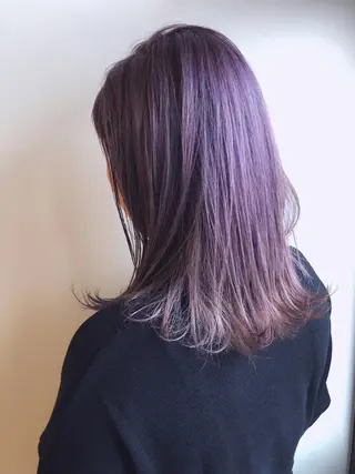 セミロング peige 斉藤✨大人ヘアー✨のヘアスタイル