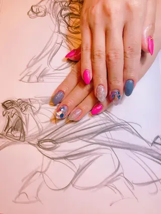 ネイル 平尾駅前/持込み専門 /owlnailのネイルデザイン