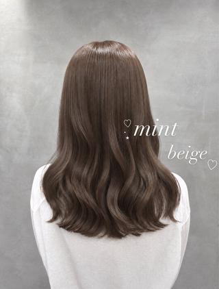 カラー 透明艶カラー☆ アレンジ🪽yuiのヘアスタイル