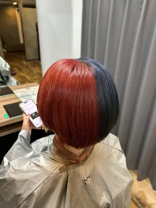 ショート カラー TELA HAIR 永井のヘアスタイル