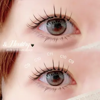 マツエク・マツパ eyelist 相樂のマツエク・マツパデザイン