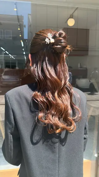 ロング 🌈トップデザイナー 金沢駅近nanamiのヘアスタイル