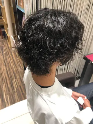 パーマ メンズ 木野 翔斗のヘアスタイル