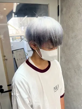 ショート 🩶垢抜けメンズ🖤 mihoのヘアスタイル