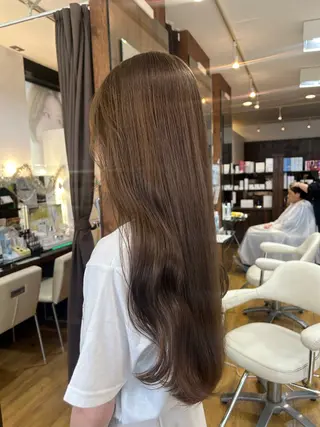 ロング カラー うる艶カラー 🌼aokiのヘアスタイル