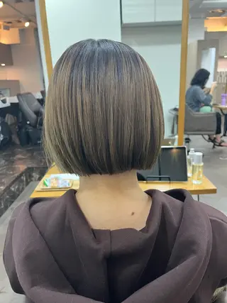 ロング 縮毛矯正⚡️カラー いいじまのヘアスタイル