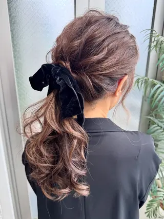セミロング 🫧ハッシュレイヤー ×髪質改善🫧清野のヘアスタイル