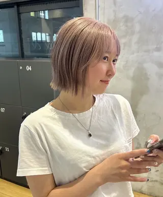 ショート カラー レイヤー特化🪽 yuka【高円寺】のヘアスタイル