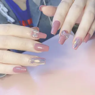 ネイル 🦋ネイルサロン ブラン🌈ゆりのネイルデザイン