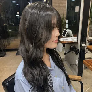 カラー 透明感カラー🫧 AOのヘアスタイル