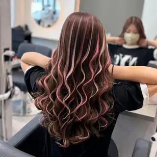 カラー MOMOKA /　Lapis今泉店のヘアスタイル