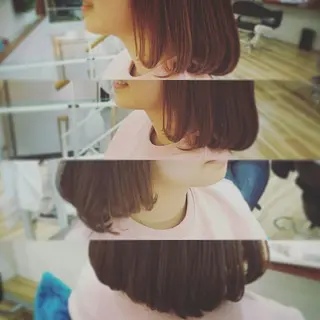 ミディアム kawabe maikoのヘアスタイル