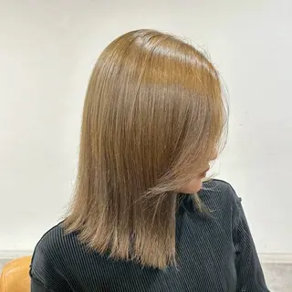 ミディアム カラー 🌸艶カラー/似合わ せカット/サクラ🌸のヘアスタイル
