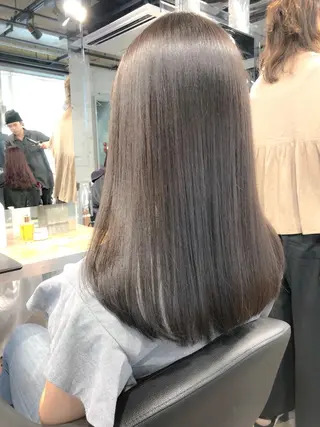 ロング カラー メンズ kenta GATTACAのヘアスタイル