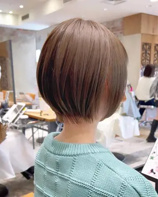 ショート 新宿　ショート・ボブ カットモデル募集のヘアスタイル