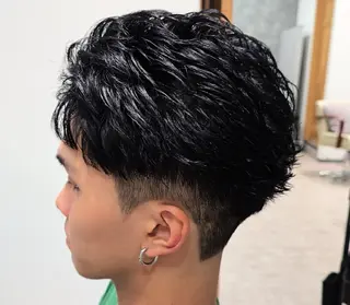 メンズ 似合わせパーマ🔥 メンズ美容師　レントのヘアスタイル